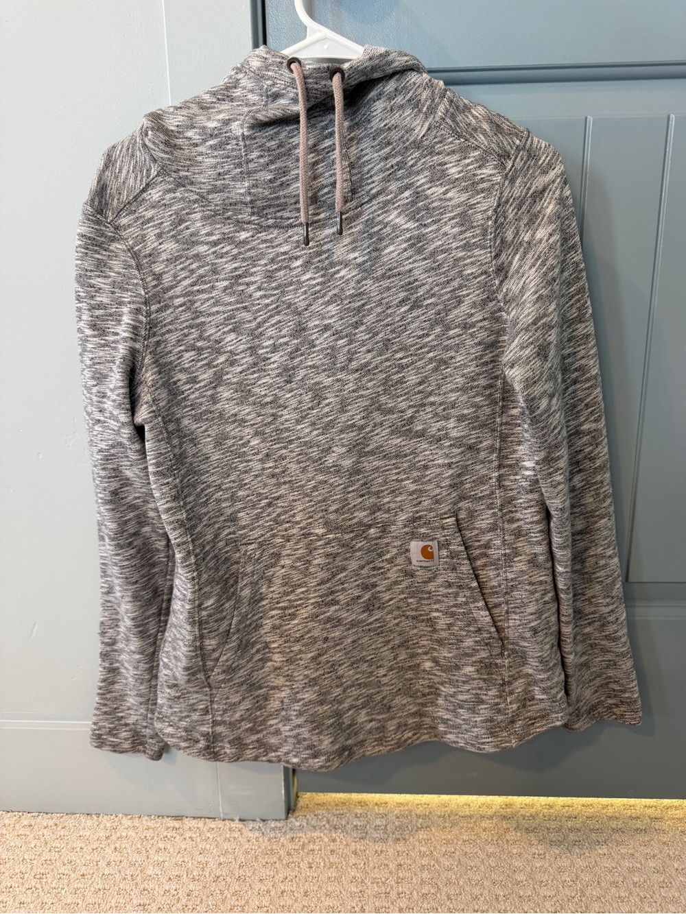 Carhartt Women's Gray Marled Cowl Pullover